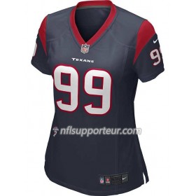 Maillot Femme Houston Texans J. J. Watt 99 Nike Bleu 
